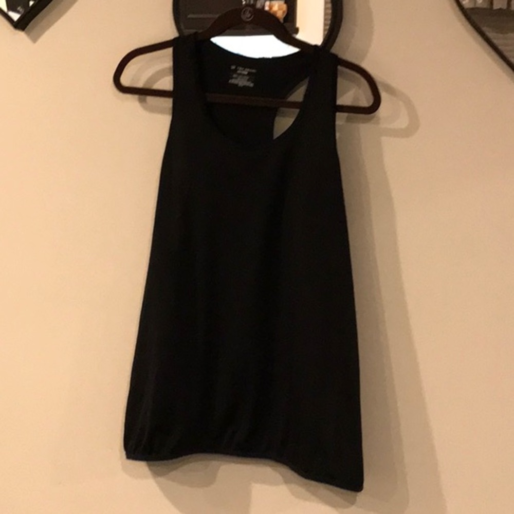 TeK gear racer back keyhole elastic bottom workout tank top size XXL